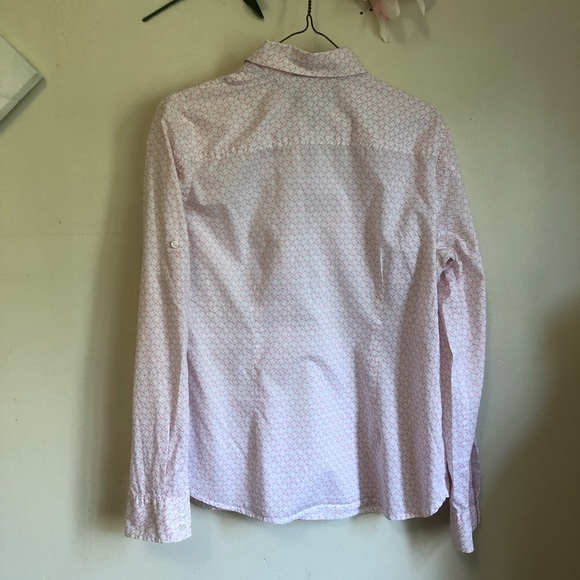 Tommy Hilfiger Button Down, Long Sleeve Blouse - Picture 4 of 8